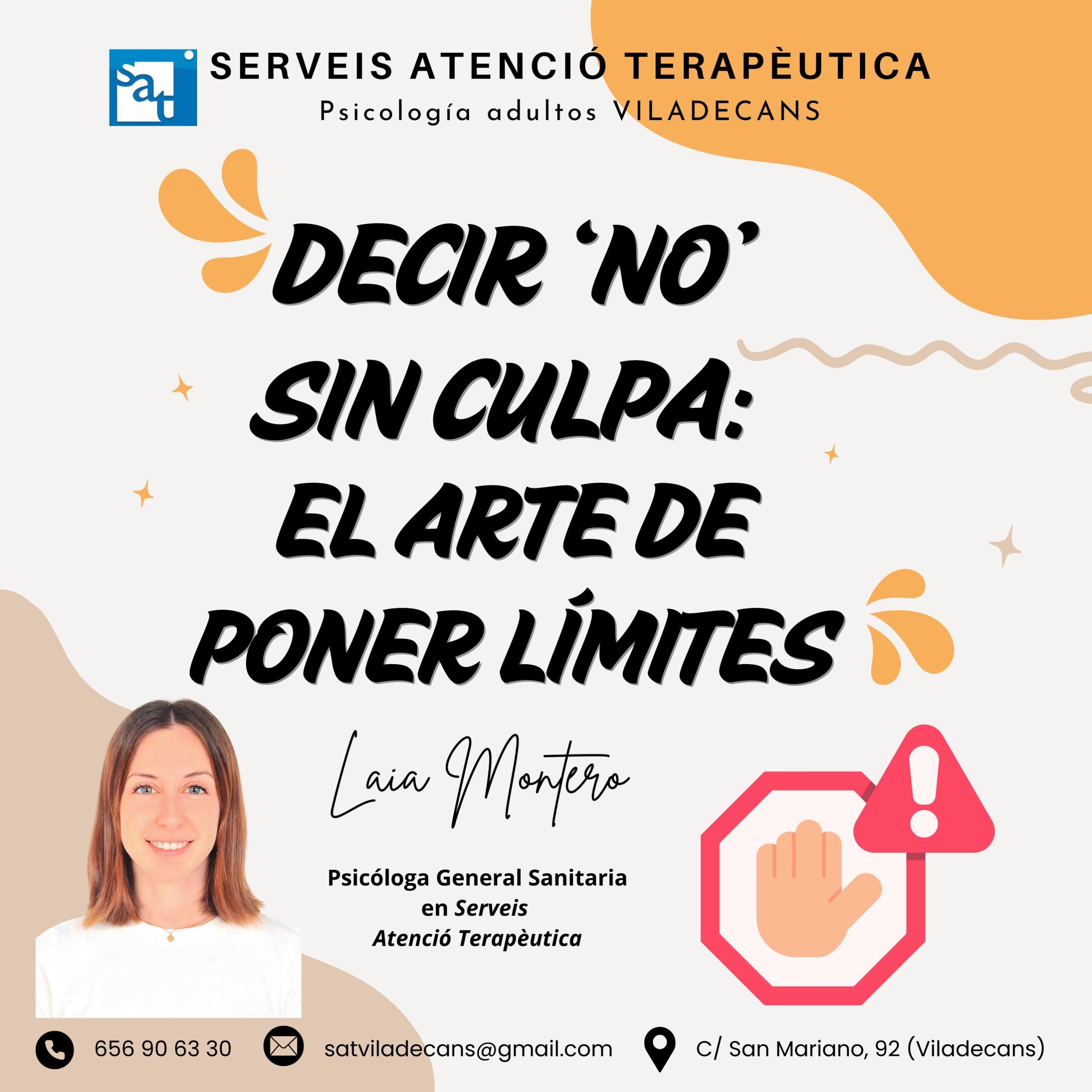 psicóloga límites viladecans Poner límites es un acto de autocuidado. Aprende a hacerlo de la mano de una psicóloga especializada en límites en Viladecans.