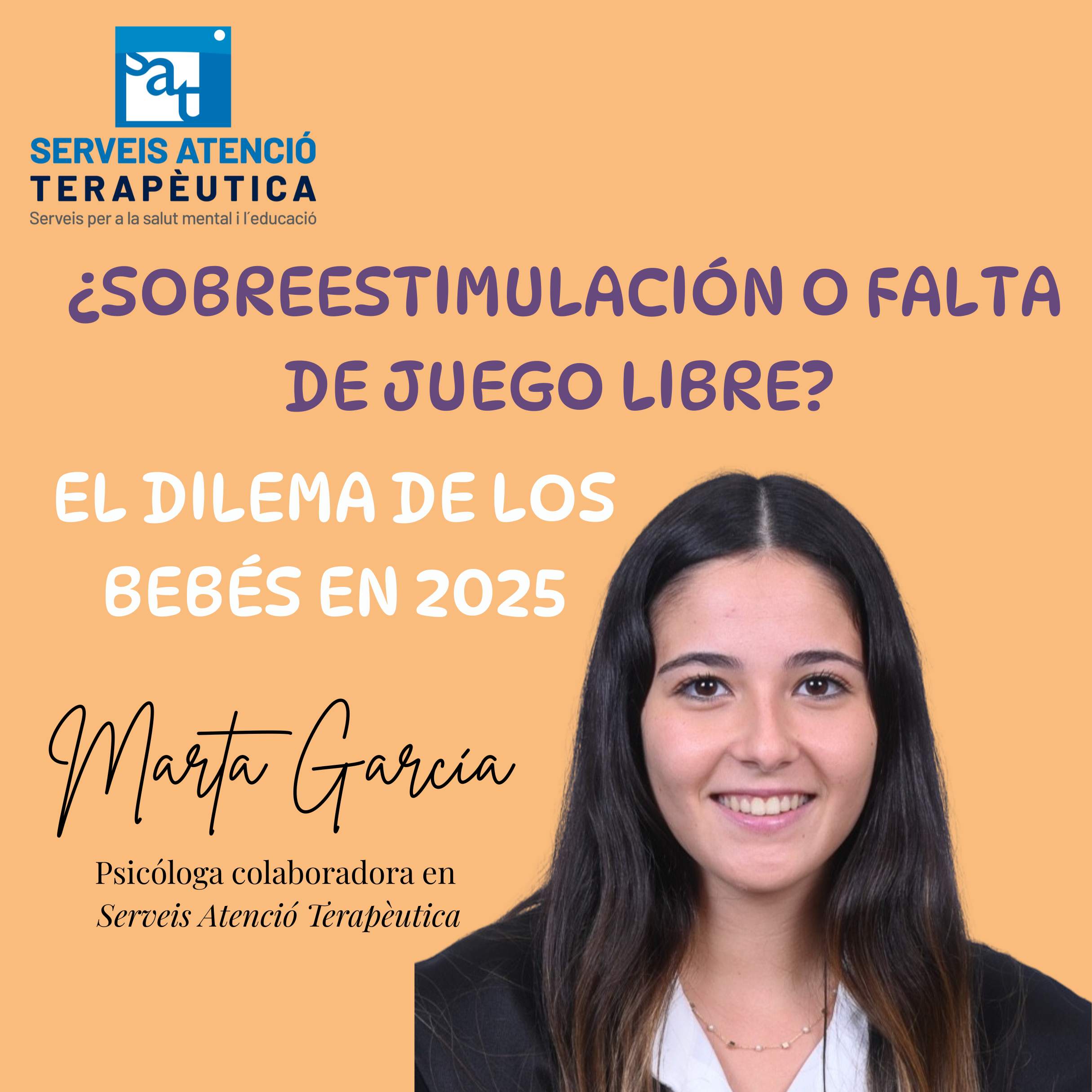 El equilibrio entre actividades dirigidas y juego libre es clave para el desarrollo saludable de los bebés, según psicóloga infantil en Viladecans.
