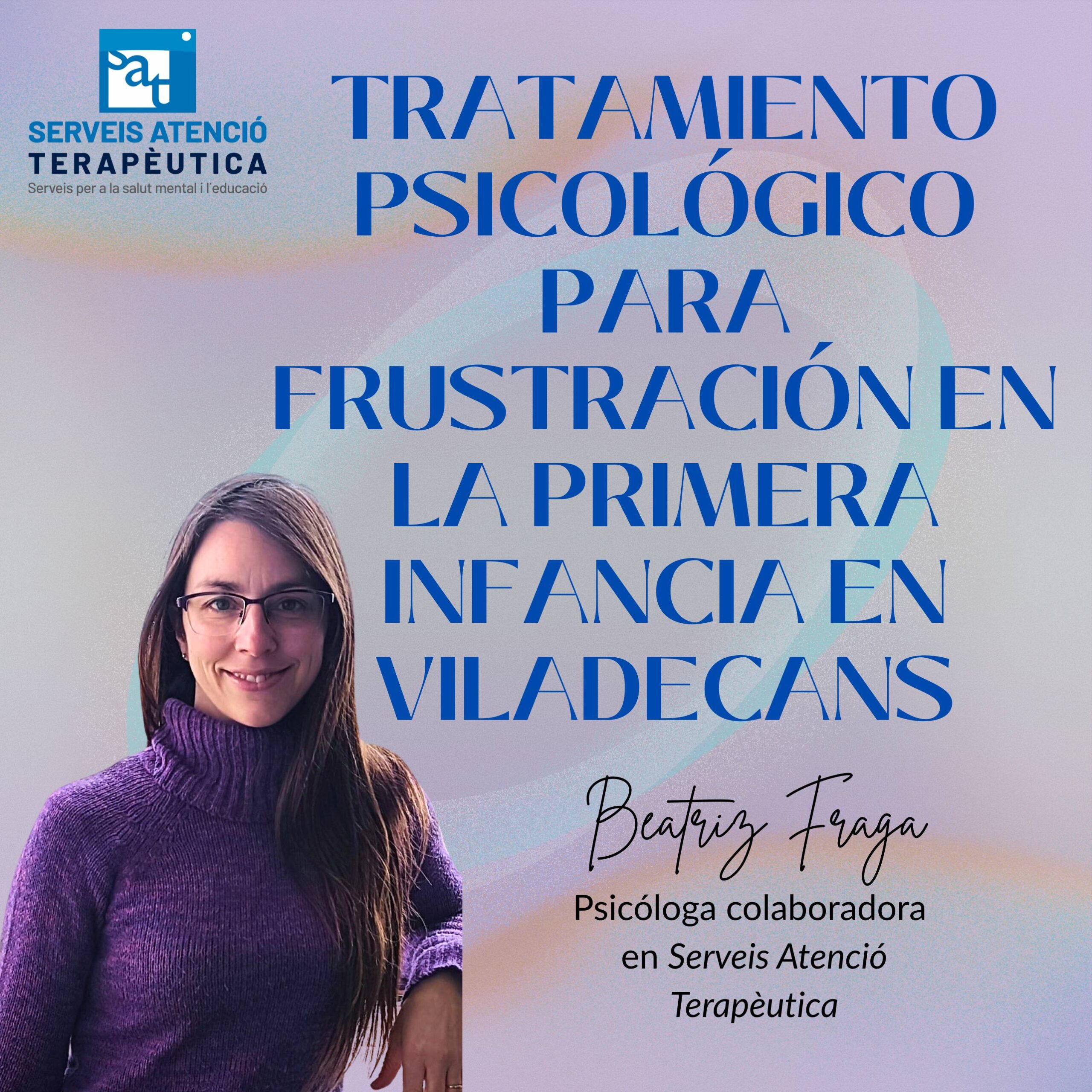 La frustración en la primera infancia: apoyo psicológico desde Viladecans