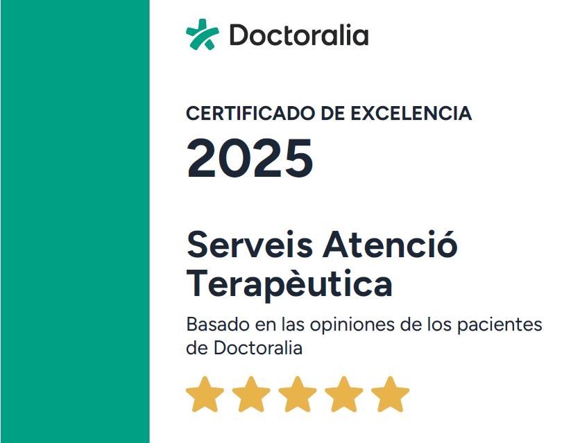 Psicólogo Viladecans con Certificado de Excelencia Doctoralia que acredita máxima autoridad y liderazgo profesional en psicología en Viladecans.